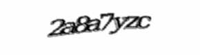 Security check image, please type the characters shown
